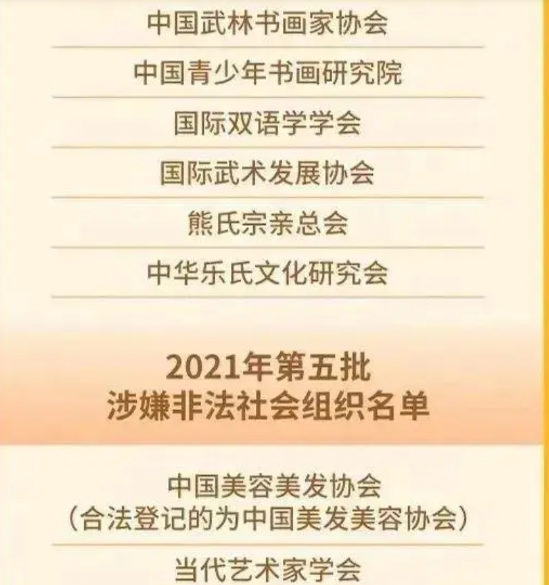 涉嫌非法社会组织名单(图5)