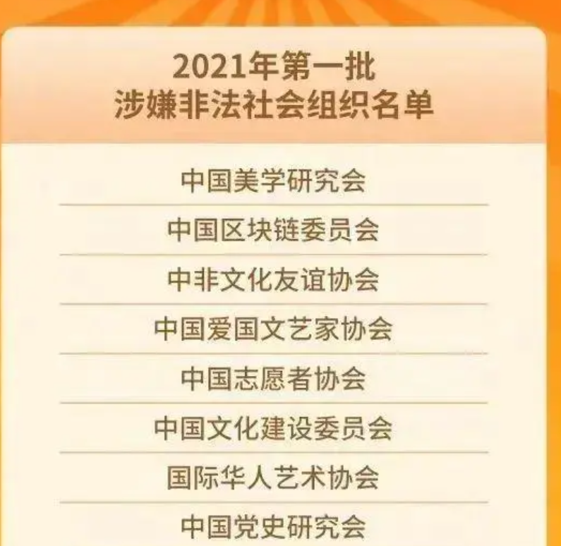 涉嫌非法社会组织名单(图20)