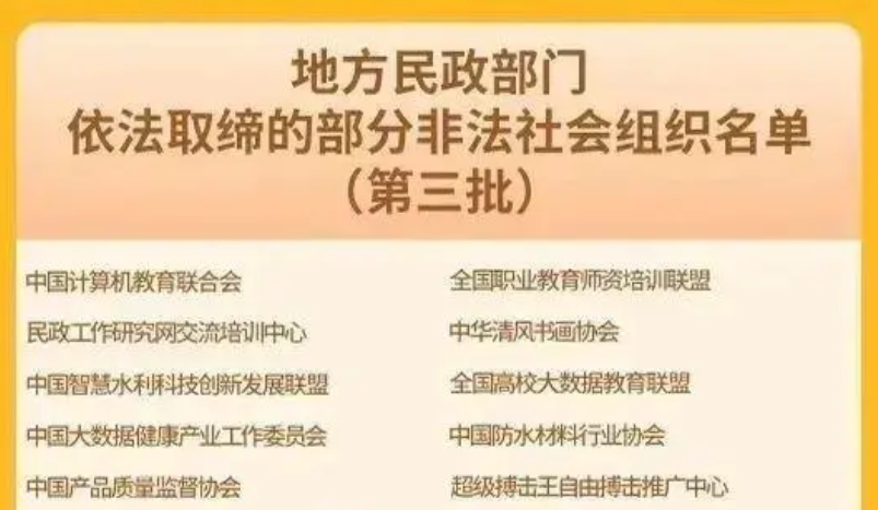 涉嫌非法社会组织名单(图19)