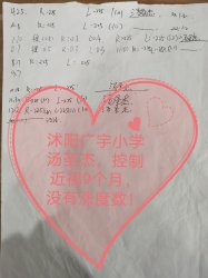 沭阳广宇中学青少年控制近视9个月没有张度数